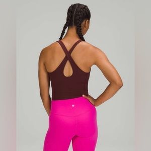 lululemon athletica Brown Tank Top